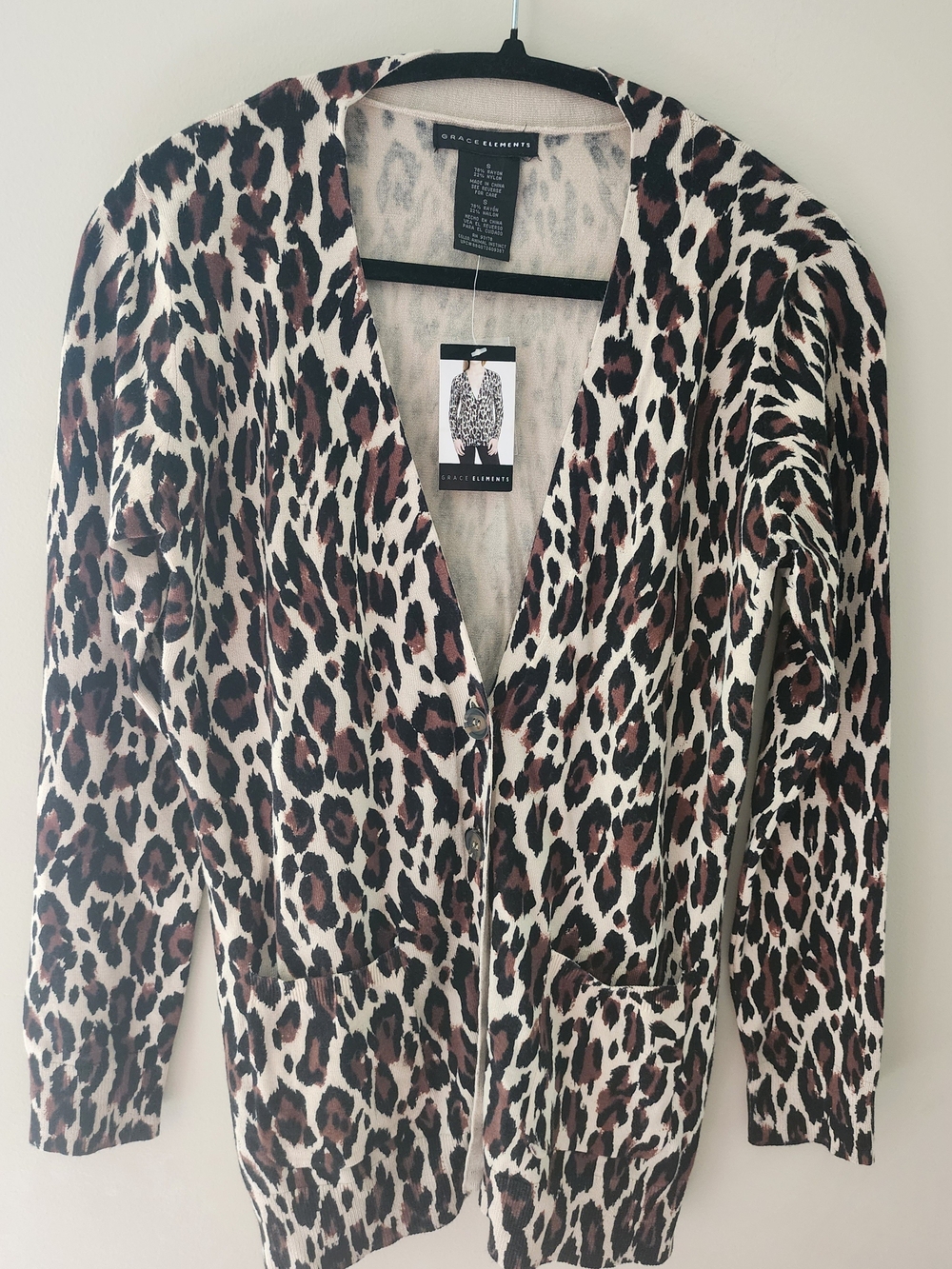 Grace Elements Boyfriend Cardigan